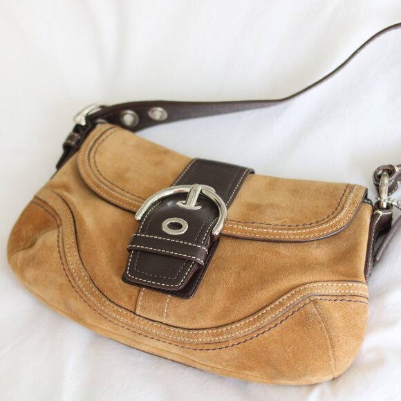 Coach Handbags - Vintage Coach Soho Suede